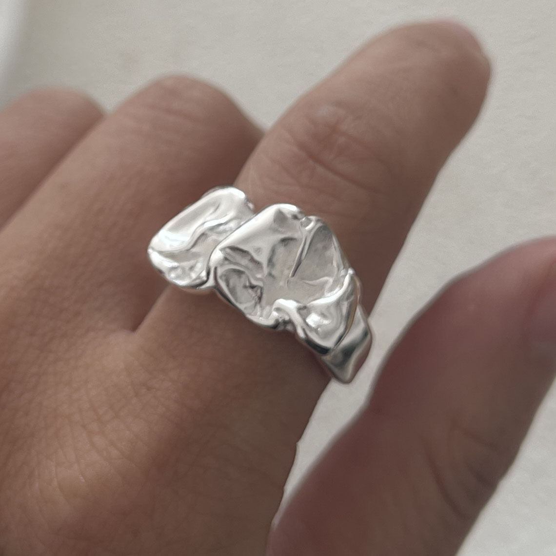Men'S Minimalist Accessories - Cincin perak Sterling 925 untuk wanita