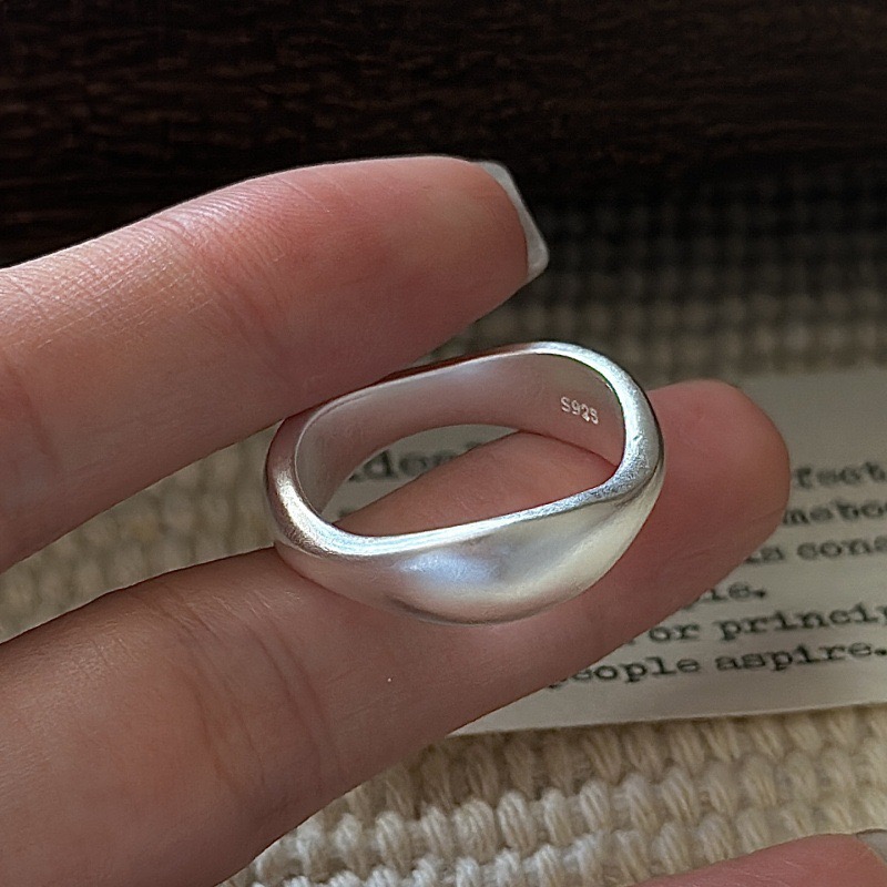 Men'S Minimalist Accessories - Cincin Perak Murni 925 untuk Wanita