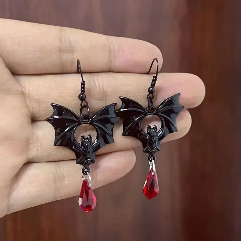 Men'S Vampire Accessories - Anting-anting bergaya Gothic, vampir, kelelawar, dan