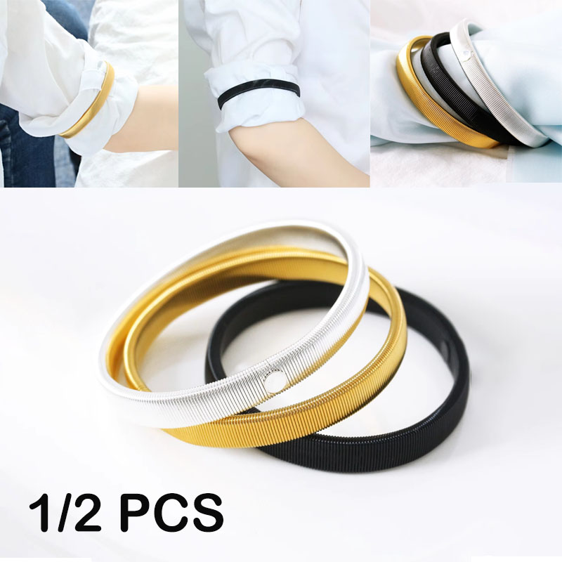 Men Accessories Wrist - Satu Buah Penahan Lengan Kemeja Elastis