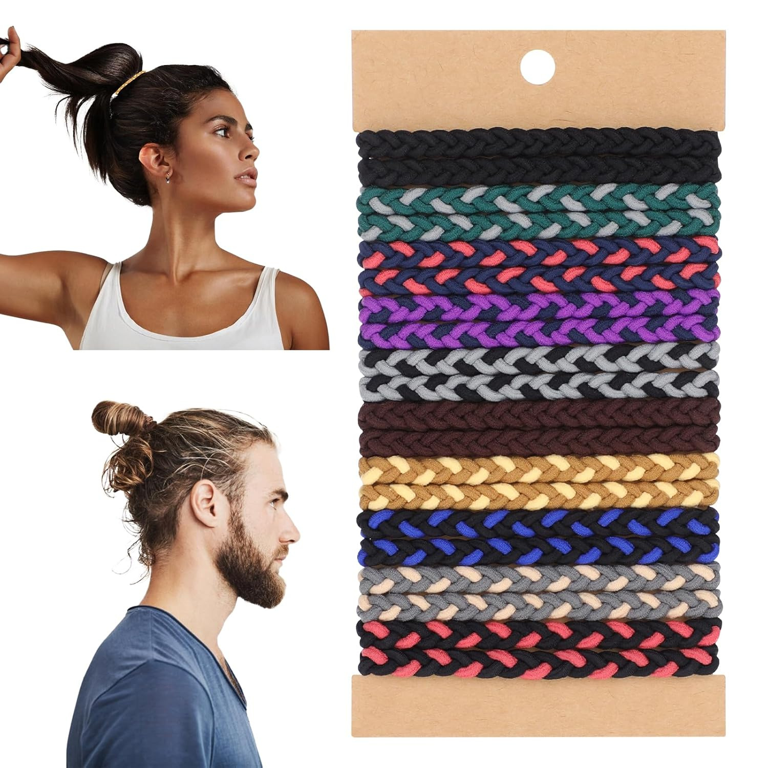 Men Accessories Wrist - 10 Buah Gelang Ikat Rambut Boho