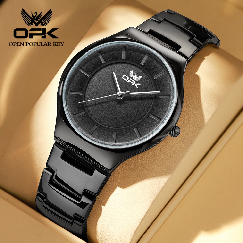 Men'S Minimalist Accessories - OPK 6078 Jam Tangan Gerakan Kuarsa