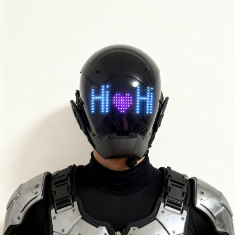 Men Accessories App - Topeng Punk Cosplay untuk Pria, Topeng