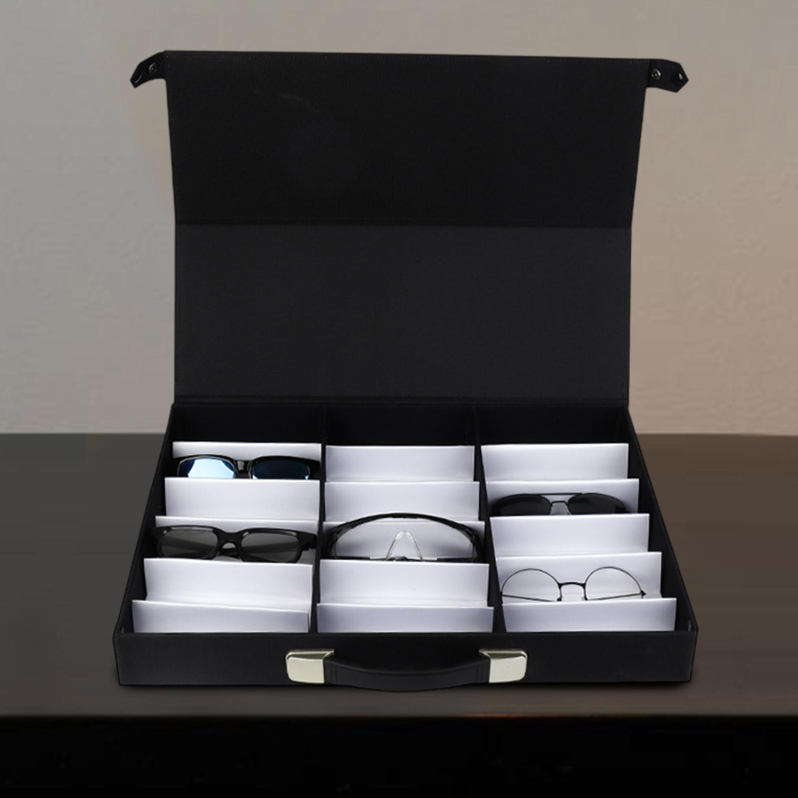 Men Accessories Drawer - Organizer Kacamata 18 Slot Fashion untuk