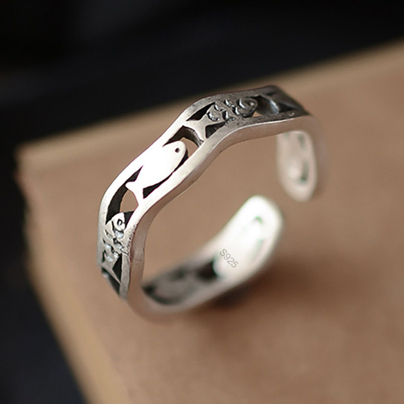 Cincin perak Sterling 925 untu - Men'S Minimalist Accessories ulasan dan harga