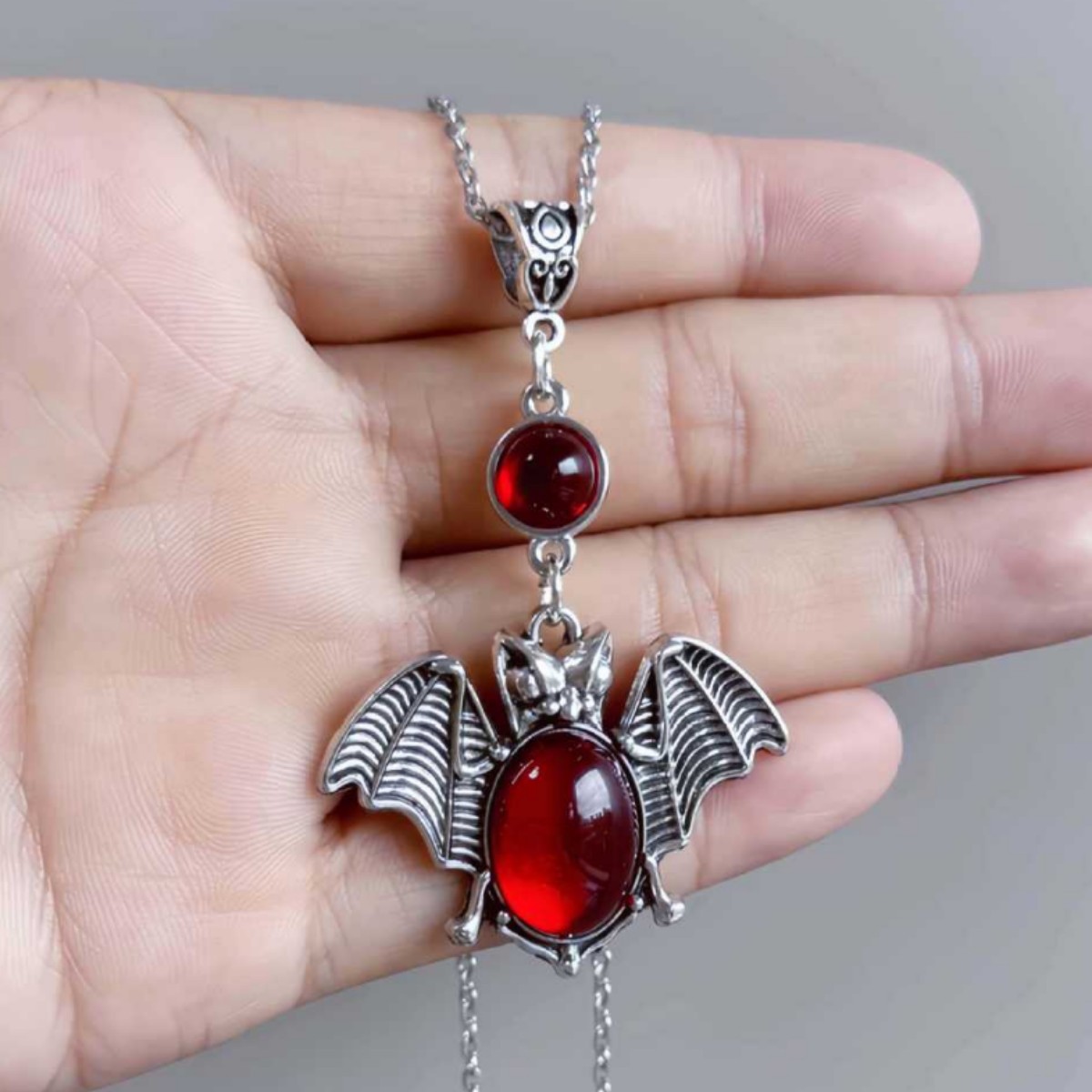 Kalung Kelelawar Vampir, Perhi - Men'S Vampire Accessories ulasan dan harga