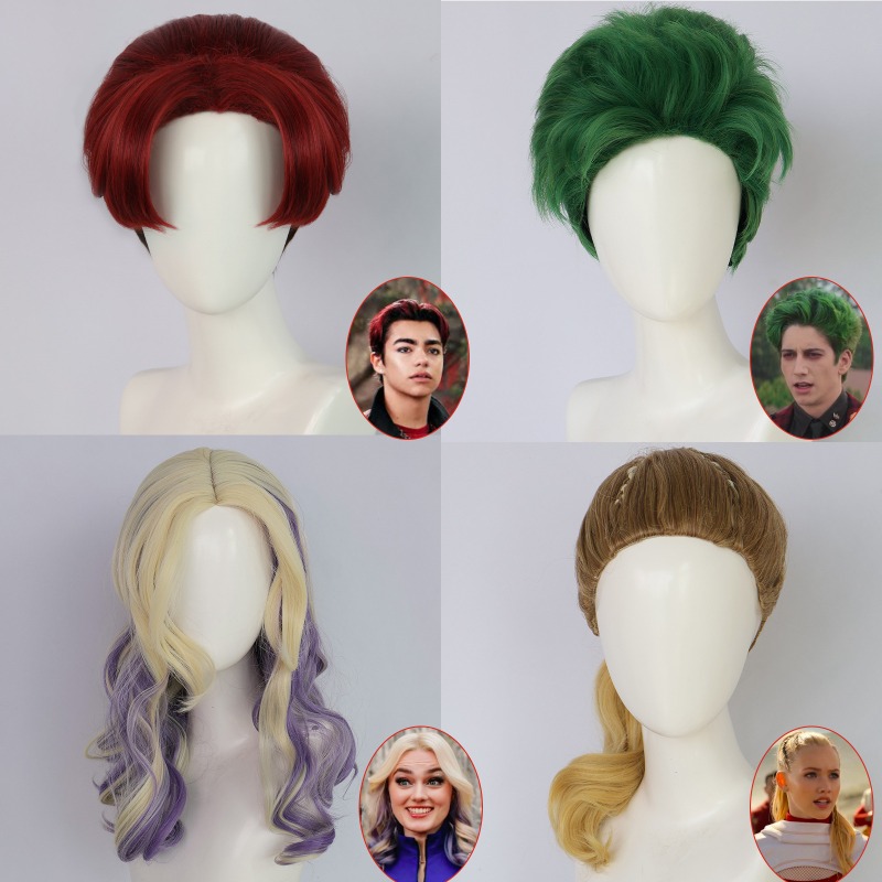 Wig Cosplay Zombies 4 Baru Vic - Men'S Vampire Accessories ulasan dan harga
