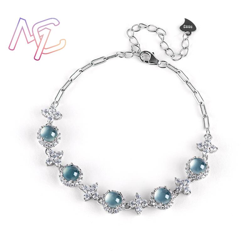 Gelang Giok Biru Myanmar Batu  - Men Accessories For Gift ulasan dan harga