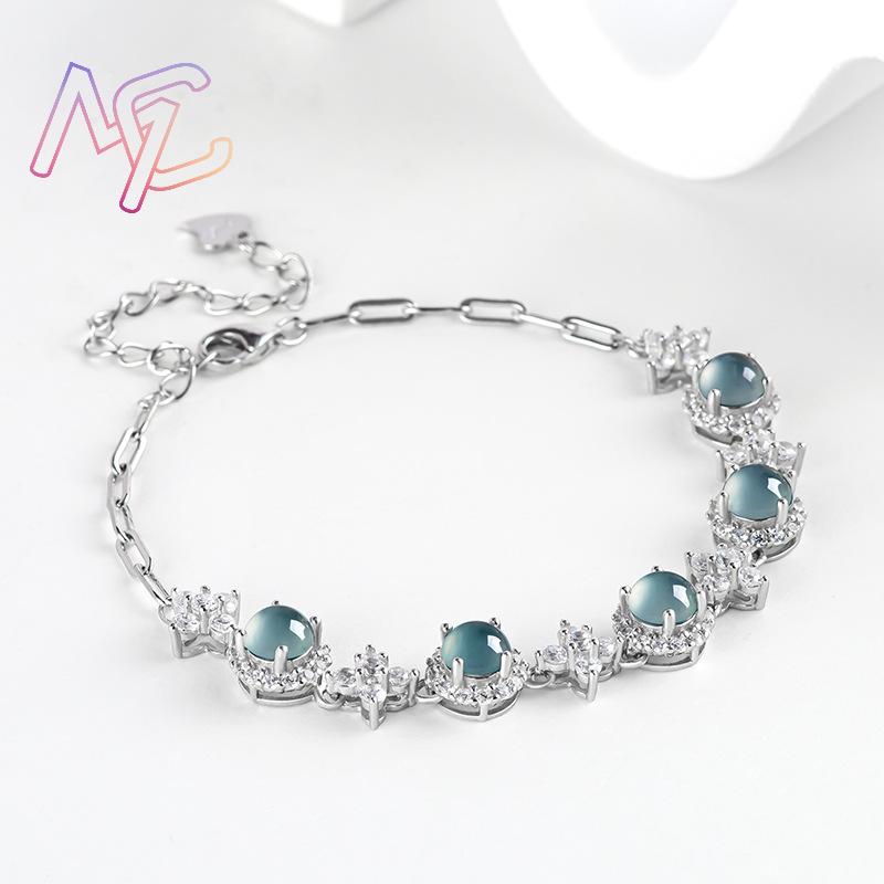 Gelang Giok Biru Myanmar Batu  - Men Accessories For Gift ulasan dan harga