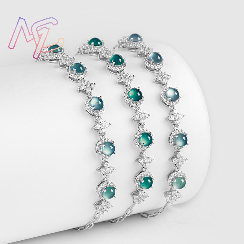 Gelang Giok Biru Myanmar Batu  - Men Accessories For Gift ulasan dan harga