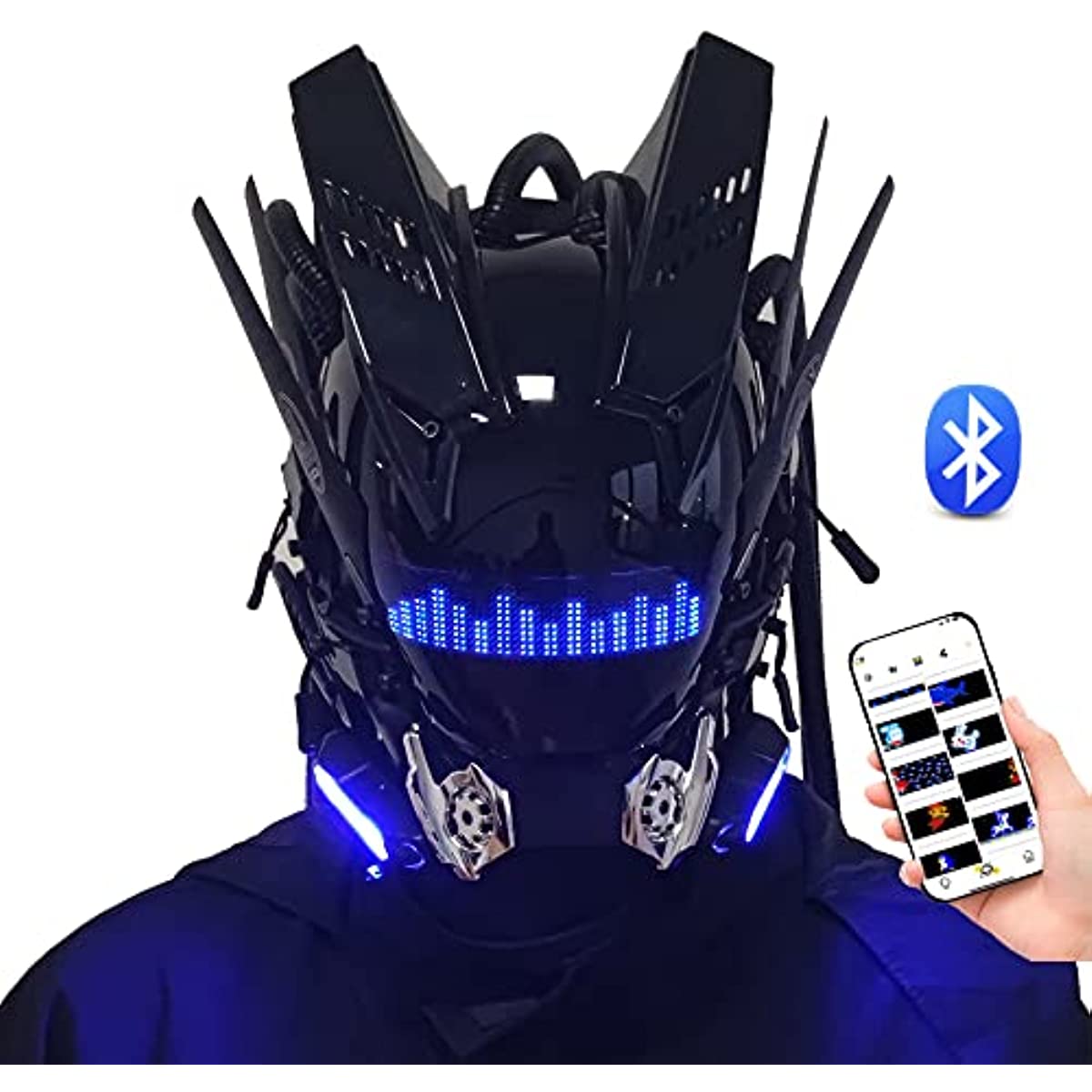 Topeng Cyberpunk untuk Cosplay - Men Accessories App ulasan dan harga
