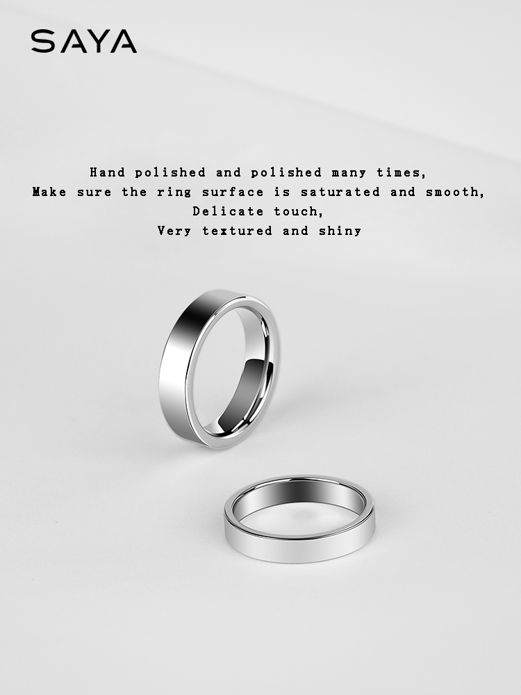 Cincin Tungsten untuk pria wan - Men Accessories Silver ulasan dan harga