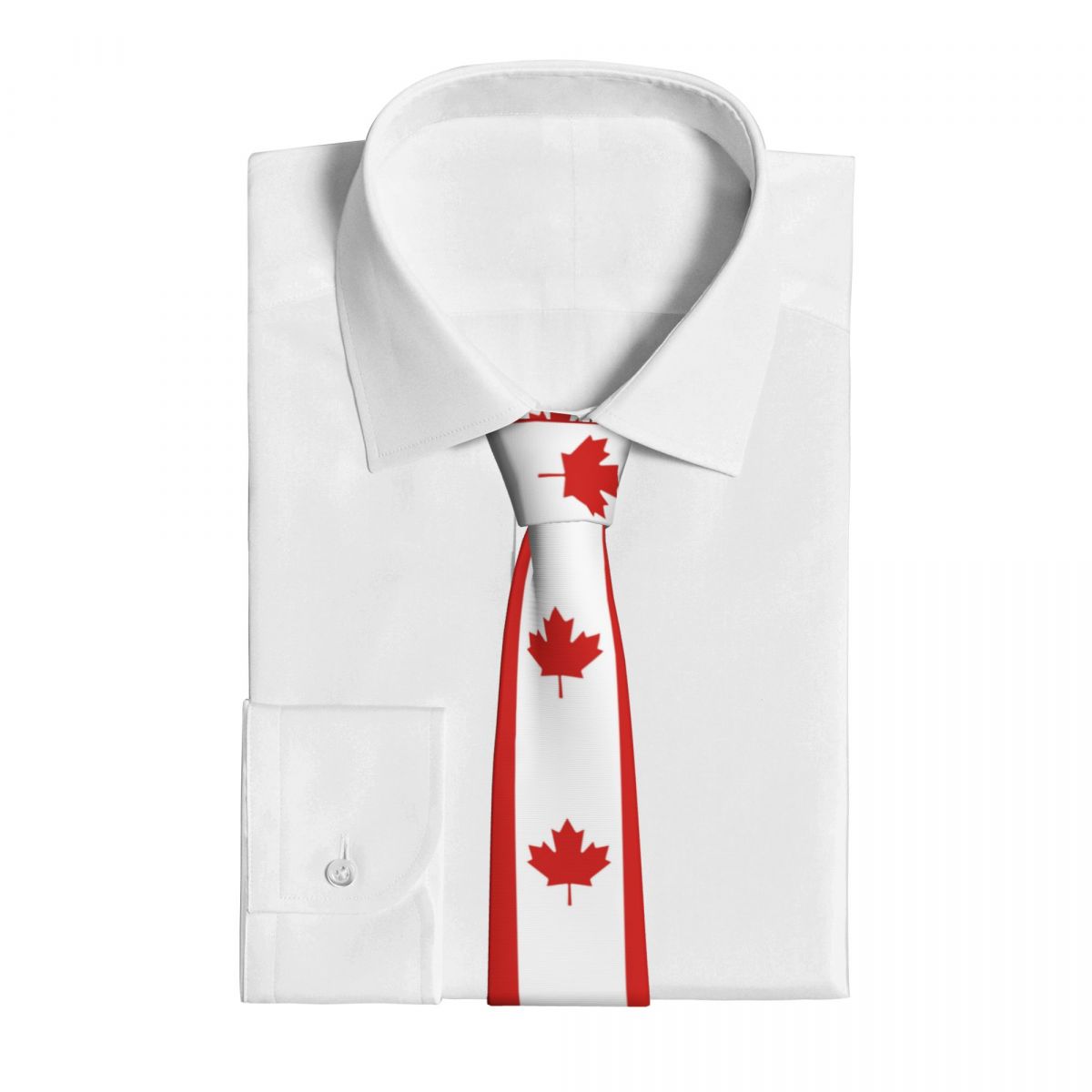 Bendera Kanada dasi poliester  - Men'S Accessories Canada ulasan dan harga