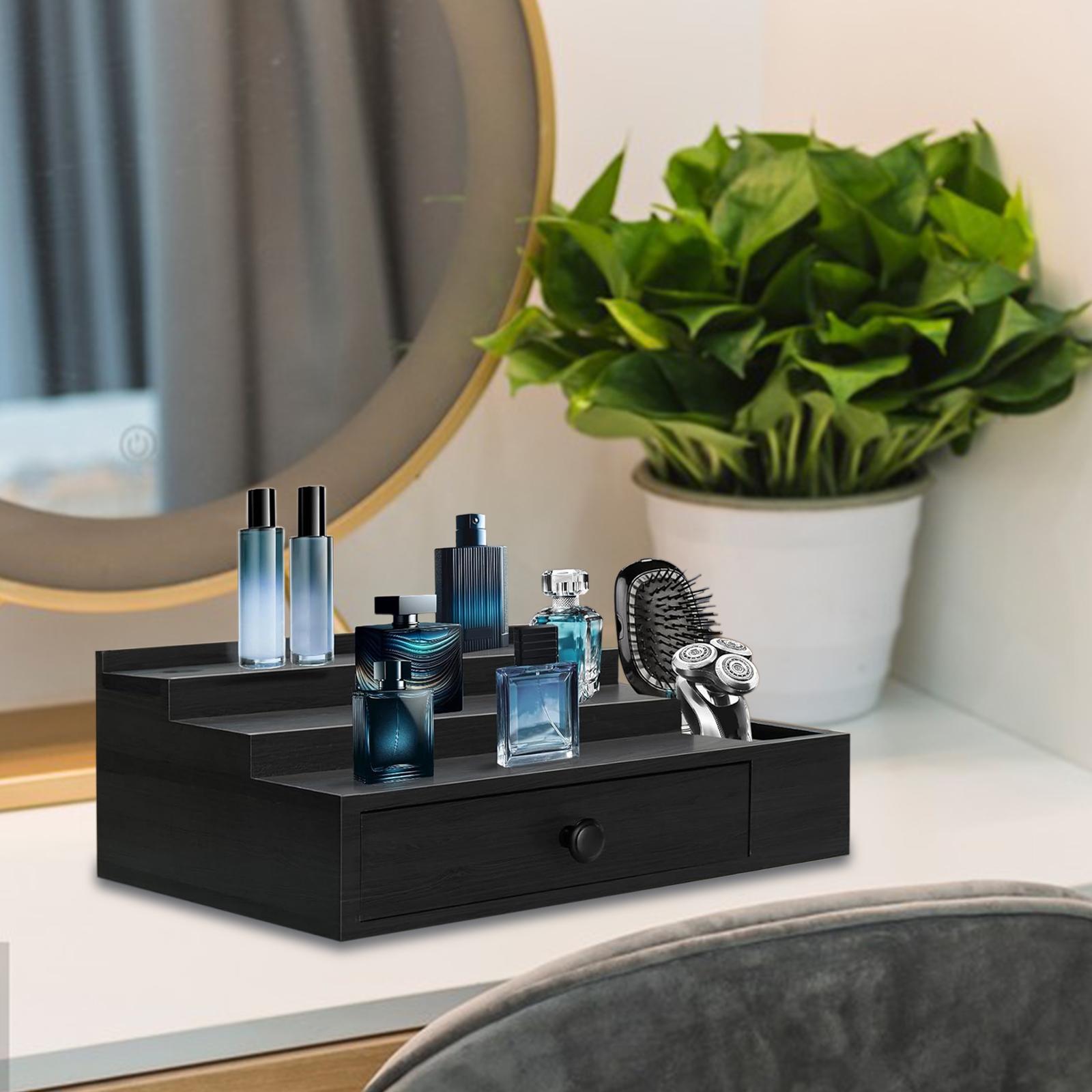 Rak Penyimpanan Parfum Kayu Ti - Men Accessories Drawer ulasan dan harga