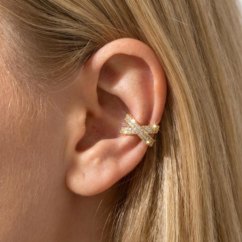Anting Jepit Model Silang, Des - Men'S Minimalist Accessories ulasan dan harga