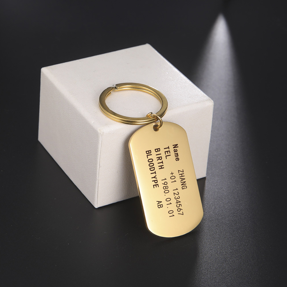 Gantungan Kunci Dog Tag Tentar - Men Accessories Silver ulasan dan harga
