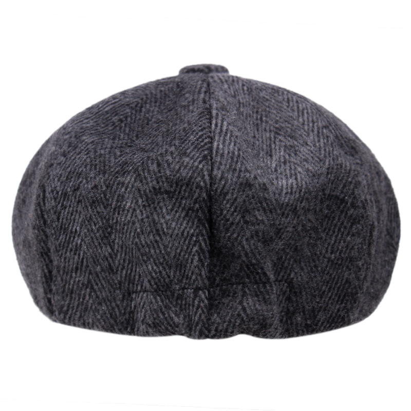 Topi Segi Delapan Wol Gangster - Men'S Accessories Canada ulasan dan harga
