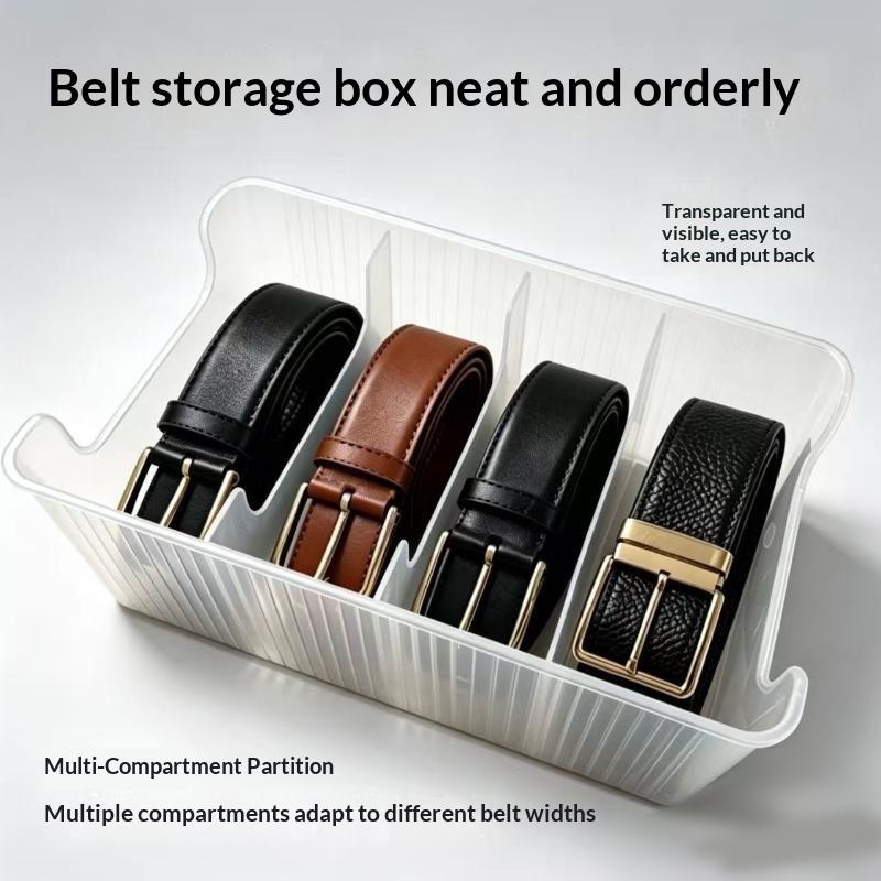 Kotak Penyimpanan Sabuk Plasti - Men Accessories Drawer ulasan dan harga