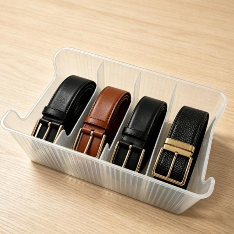 Kotak Penyimpanan Sabuk Plasti - Men Accessories Drawer ulasan dan harga