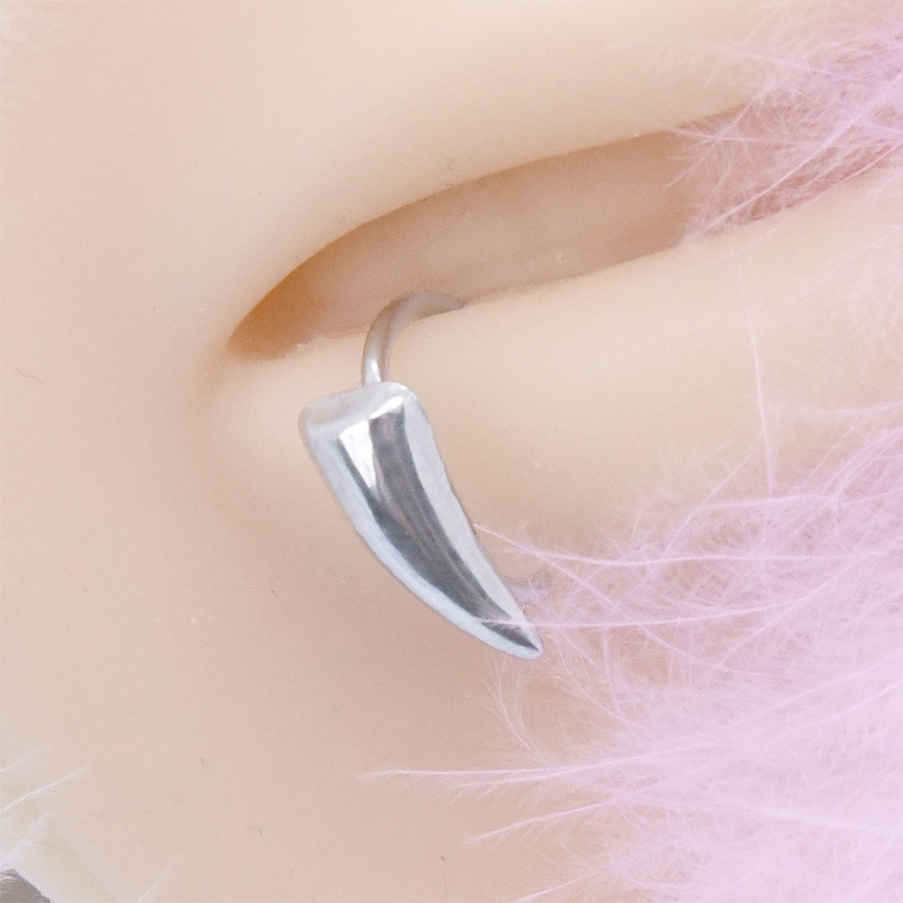 6pcs Cincin Bibir Palsu Stainl - Men'S Vampire Accessories ulasan dan harga