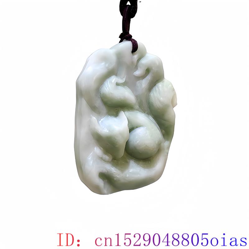Kalung liontin rubah giok asli - Men Accessories For Gift ulasan dan harga
