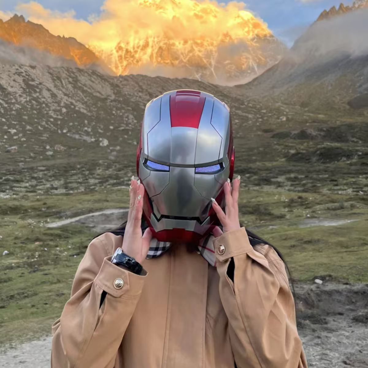 Helm Iron Man Terbaru dari Cle - Men Accessories Silver ulasan dan harga